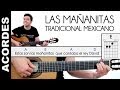 Las Mañanitas en guitarra ACORDES Y LETRA tutorial y enlace a clase