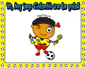 Imágenes de hoy juega mi selección Colombia, para compartir