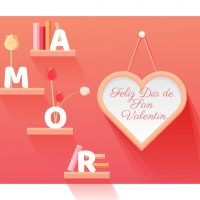 Tarjeta de San Valentin – Corazones