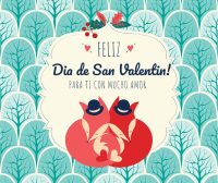 Tarjeta de San Valentín – amor